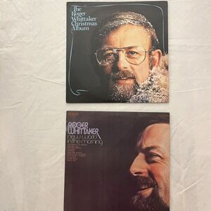 Roger Whittaker Christmas Album & New World in the Morning RCA Victor Record Lot